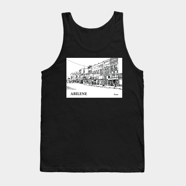 Abilene Texas Tank Top by Lakeric